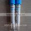 Plastic vacuum tube