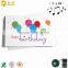 Happy birthday music greeting card with sound module