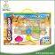 Hot selling magic sand toys sand castle molds toy made in China