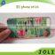 wholesale price plastic PP	3d lenticular cell phone case sticker