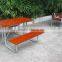 Durable galvanized & powder coated steel picnic table and bench,wholesale picnic table Guangzhou manufacturer