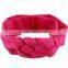 New Toddler Kids Girls Baby Red Elastic Knot Cross Hair Decor Headband Hair Band