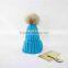 New Arrival Striped Lady's Winter Knitted Wool Hat