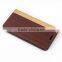 Wood PU Leather case for Samsung galaxy S6