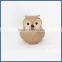 Top Selling Cheap Small Beige Ceramic Owl Ornaments