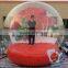 5m Outdoor Christmas Ornament Giant Xmas Inflatable Giant Snow Globe for Take Photo