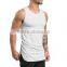 Wholesale cotton longline tank top custom mens stringer tank top gym tank top