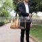 yellow luxury dog carrier pet dog cat bags plastic mesh