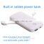 New hot products for 2016! Built-in Cable Portable Power Bank 5600mAh