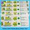 Top grade new arrival clear or black pallet stretch sticker
