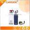 Portable flip lid top glass tea infuser water bottle