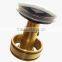 Submarine CQ-2 stainless pop-up brass water waste drainer