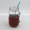 New Design 1000ml Glass Mason Jar with Handle