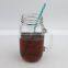 New Design 1000ml Glass Mason Jar with Handle