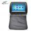 2015 new arrival 9 inch car headrest DVD monitor and player with zipper cover
