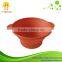 Food Grade Unbreakable Collapsible Silicone Salad Bowl