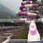 Water Park Equipment Open Spiral Water Slide