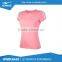 ERKE Wholesale Brand Quick Dry Plain Color Womens o Neck Sports Polyester t Shirt