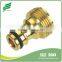 1/2&3/4" Brass Y-Switch coupling with swivel without nipple