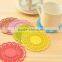 fashion silicone tea cup coaster