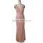 Deep v nack iron beads long tube sex women party dress