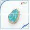 Latest fashion wholesale Agate druzy pendant for jewelry