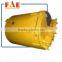 excavator mud bucket with bolt on cutting edge