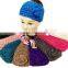Wholesale floral knitted braided rhinestone headbands earbands