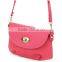 High quality fancy pouch wallet genuine leather shoulder bags with single strap