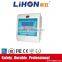 Safe metal din rail inside electrical waterproof distribution board with light