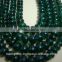 Emerald beads plain