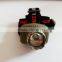 water resisitant 3W AAA led t6 aluminum zoom headlamp