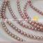 7-8mm near round freshwater natural Lavender pearl sale