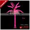 Artificial LED Outdoor Palm trees coconut trees beautiful Pink Outdoor Light up trees