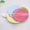 9" disposable Paper Party Plates Yellow