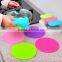 Low price functional silicone/rubber dinner plate mat