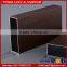 Wood grain pinted aluminum extrusion flat tube