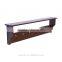 HomCom Coffee 42" 6 Hook Hanging Entryway Shelf
