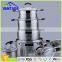 Top fashion 12pcs stainless steel non-stick jumbo cookware set frypan and casserole