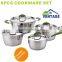 8pcs stainless steel kitchen utensils wholesale