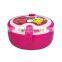 Wholesales round lunch box with dividers