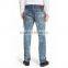 Biker Jeans Blue Denim jeans pantalon (LOTK061)