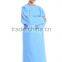 ECOMA Sterile Disposable Standard Surgical Gown, Blue