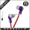 rope cable earphone for gift super bass sound quality free samples offered