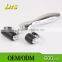 Skin care Titanium Microneedle Derma Roller Gold/Silver Dermaroller Skin 600 Needles Home Use