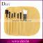 2016 Hot Professional Goat Hair 7Pcs Makeup Brush Set Tools Cosmetic Make Up Brush Set