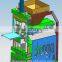 Eco Brava Hydraulic soil mud cement auto hydraulic brick making machine SY2-10