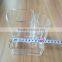 wholesale clear cosmetic acrylic makeup organizer with 3 grids for store jewelry cosmetic