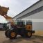 5T fork wheel loader for sale with wood clipper