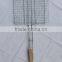 extra size BBQ grill basket meat grid